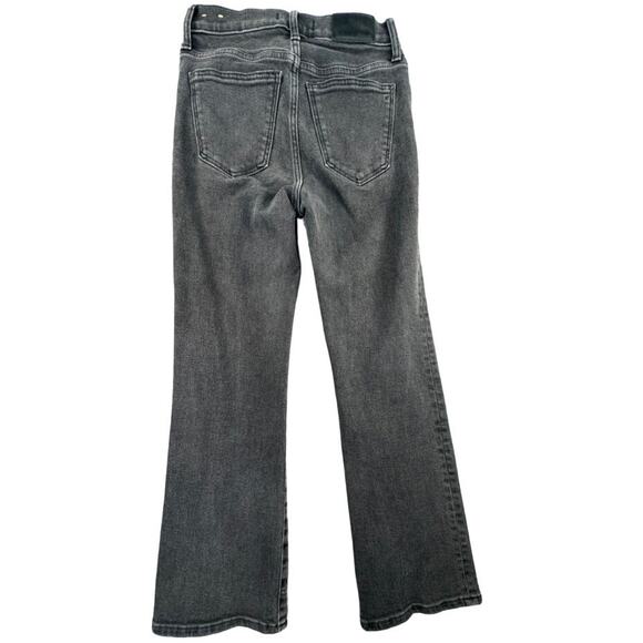 Madewell Jeans Cali Demi Boot Cut Black size 26 Cropped - Picture 2 of 4